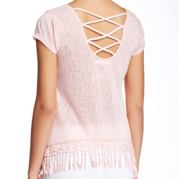 Jolt Fringe Top - Picture 2 of 2